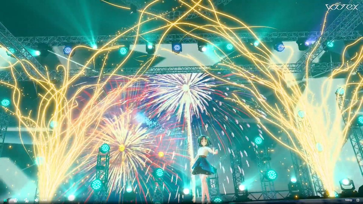 sakuragai20921's tweet image. 夕月さん！
なんとういうか、さすがというか、、、最高でした！
最初にJourneyが来るのも最高だし、うたかた花火も感動した……！
今日は本当に素敵な景色を見ることができました！ありがとうございました！
#夕月ティア
#SummerLab