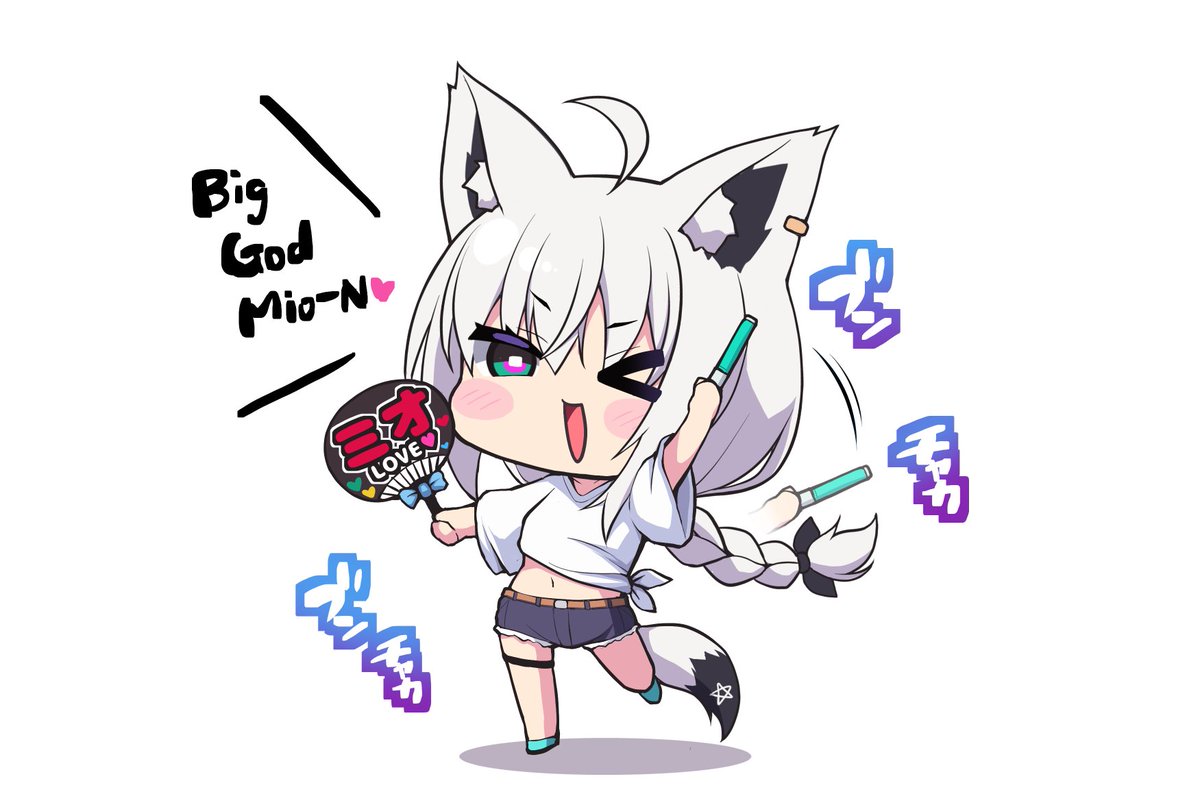 ライブ当日に向けて練習する白上
#絵フブキ