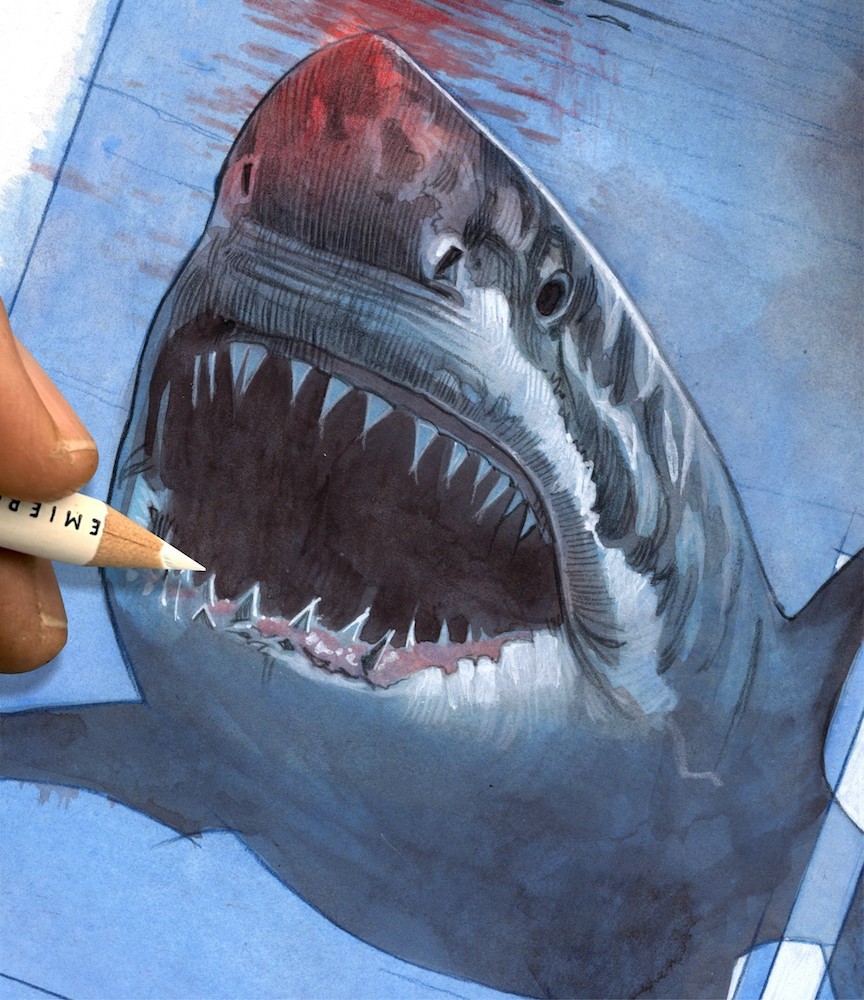 mark_raats's tweet image. I seem to be doing a lot of art with sharks at the mo….

#shark #sharks #sharkweek #greatwhite #drawing #painting #gouachepaint #markraats #traditionalart #notdigitalart #artbyhumans #SupportUkraine

2025

markraats.com