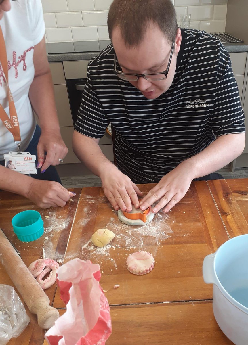 It's a Salt Dough Saturday! 

Our Hill Top residents enjoyed making salt dough ornaments, decorating them with stones and shells that a staff member collected while they were on holiday. 🐚

We'll be adding ribbons so we can hang them all up. Everyone had a great time!

#bolsover
