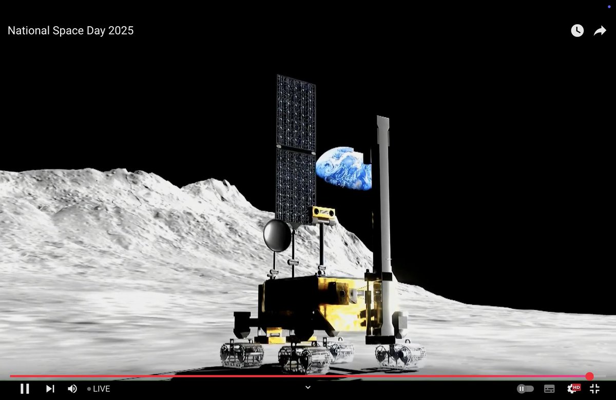 42 (@42cybertron) on Twitter photo Another tick on the bucket list. Can't believe that the LUPEX video got showcased for a few seconds on this National Space Day livestream.
Thanks to <a href="/TitaniumSV5/">Anshuman (TitaniumSV5)</a> for informing me. Another tick on the bucket list. Can't believe that the LUPEX video got showcased for a few seconds on this National Space Day livestream.
Thanks to <a href="/TitaniumSV5/">Anshuman (TitaniumSV5)</a> for informing me.