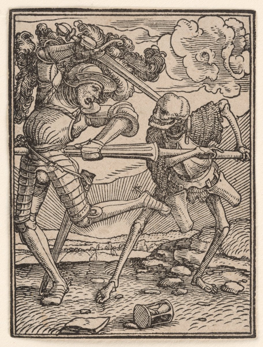 "The Dance of Death" 

By Hans Holbein the Younger