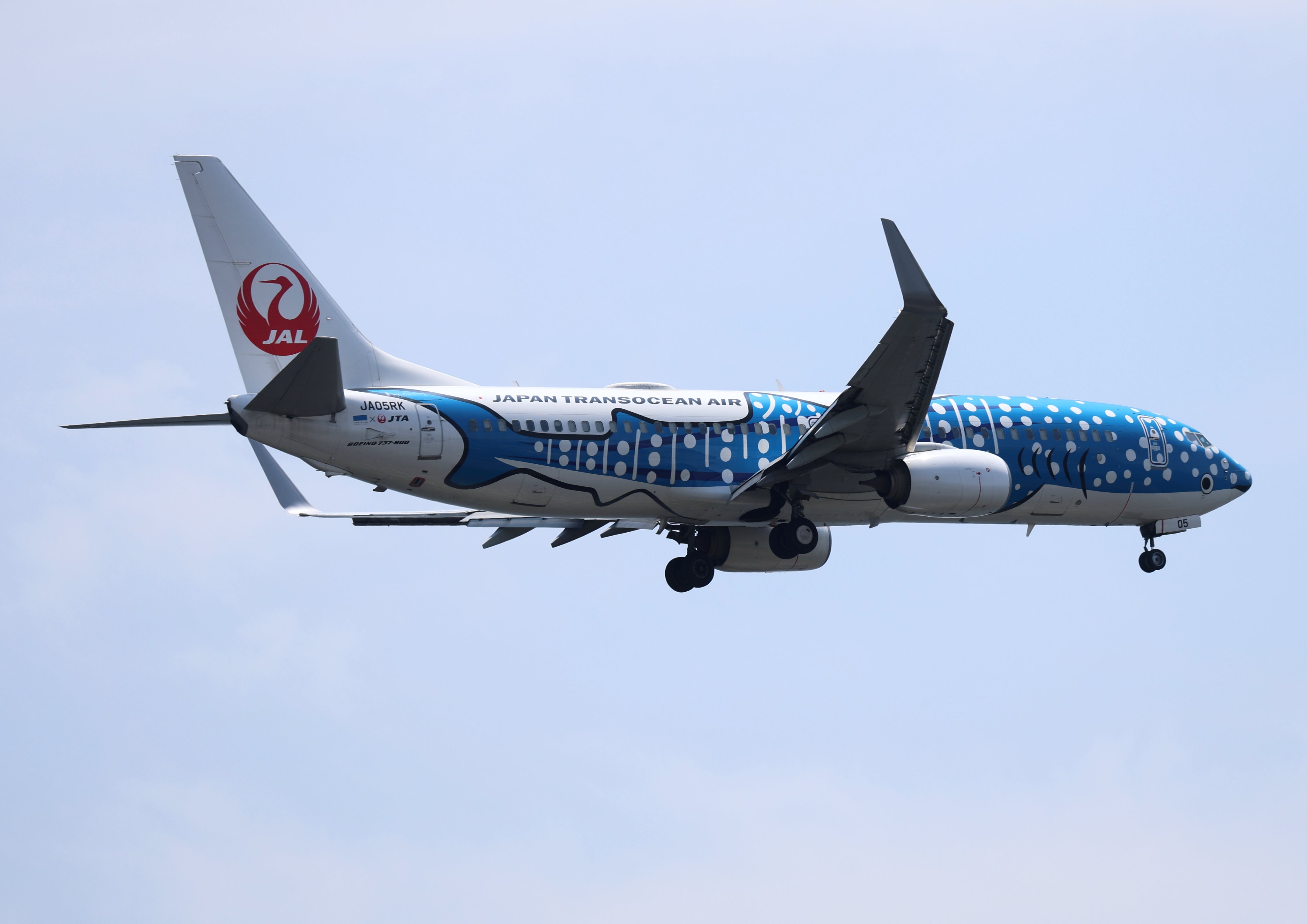 航空機・ヘリコプター JAPAN TRANSOCEAN AIR BOEING737-4Q3 JTA-Japan Transocean Air Boeing 737-4Q3 JA8940 (ms… - JTA
