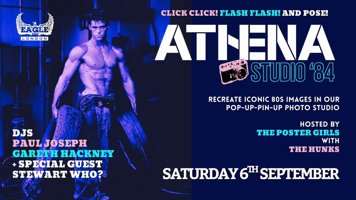 DJstewartwho's tweet image. She's back in business, bitches. 'Special Guest' in the house. 

Gonna be turning it out DJ-wise at @eaglelondon on September 6. 

#Studio84 #ATHENA