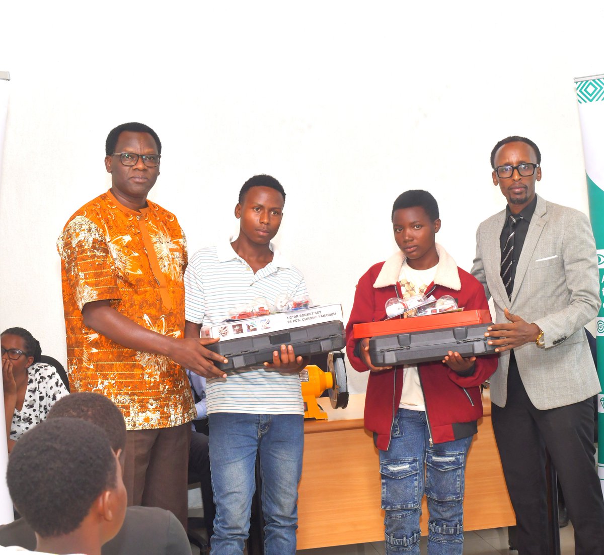 On Friday, August 22, 2025,  <a href="/Duhamic1/">DUHAMIC-ADRI</a> distributed TVET startup toolkits to 40 graduates from various trades in <a href="/Muhangadis/">MUHANGA District</a> who have pursued their studies under the scholarship program jointly supported by <a href="/Duhamic1/">DUHAMIC-ADRI</a> and <a href="/BKFoundation_/">BK Foundation</a> .

These toolkits are intended to enable