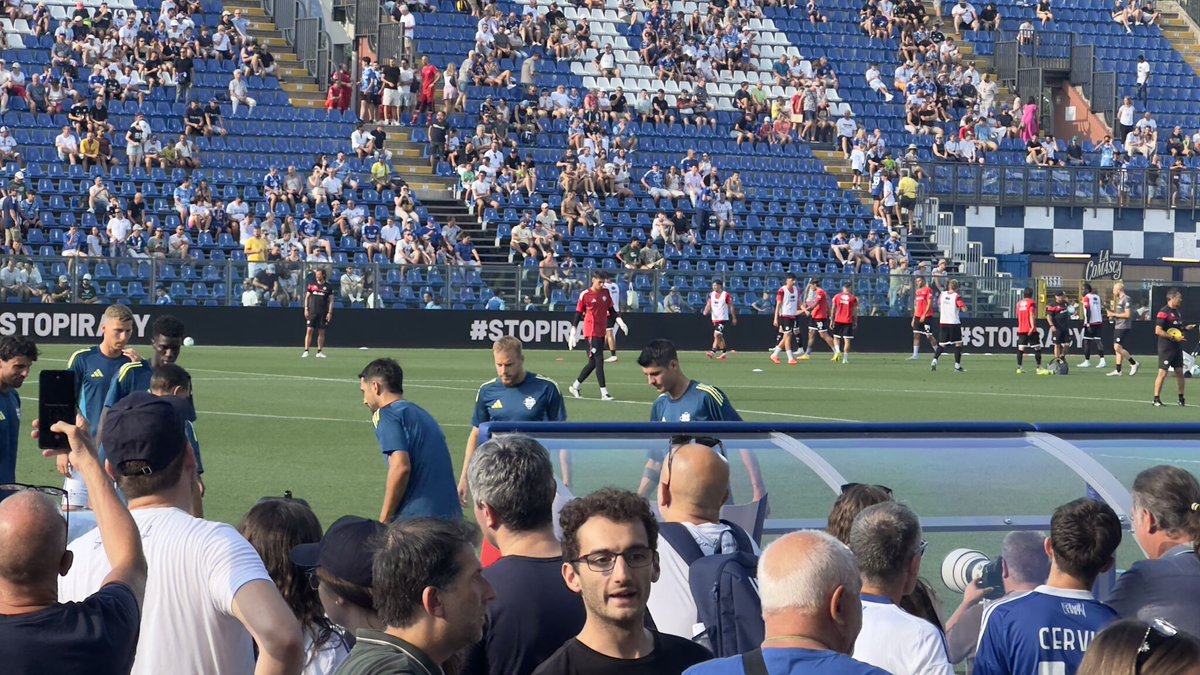 TheDigitalLine's tweet image. Technology can enhance sport but it isn’t what makes people fall in love with it.

I spent last Saturday at Como 1907 for a cup game and it left me thinking about fan experience in a way I didn’t expect! 

Read more on George Vaughan&apos;s Linkedin page

#stadiumtech #fanexperience