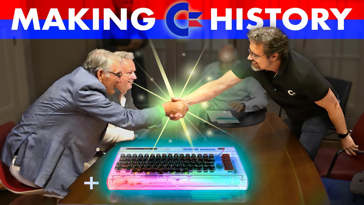 commodoreofcl's tweet image. Watch Us Acquire Commodore + Commodore 64 Ultimate Production Update video is live👉youtu.be/uR5oW7YFqfQ
Let us know what part of the video was your favourite. Commodore is back! #WeAreCommodore #C64 #Commodore64 #RetroComputing