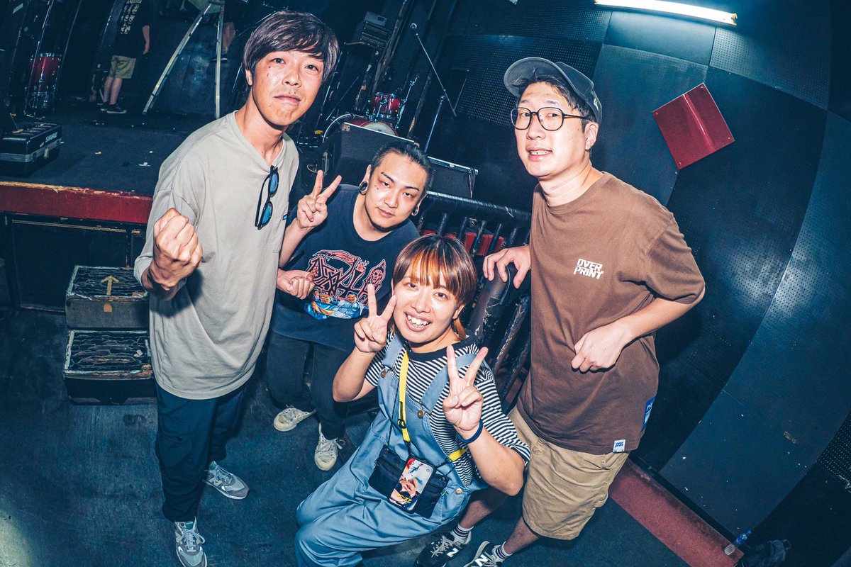 昨日は轟音革命夜広島CAVE-BE編ありがとうございました🔥

ホント久しぶりの広島、マジで楽しかったです！！
やっぱり待ってくれてる人はいつまでも待ってくれてた。
安心して下さい、実は9月も尾道、10月も広島でスパロ、11月は轟音革命夜でALMIHGTY！
これからも広島宜しく🔥