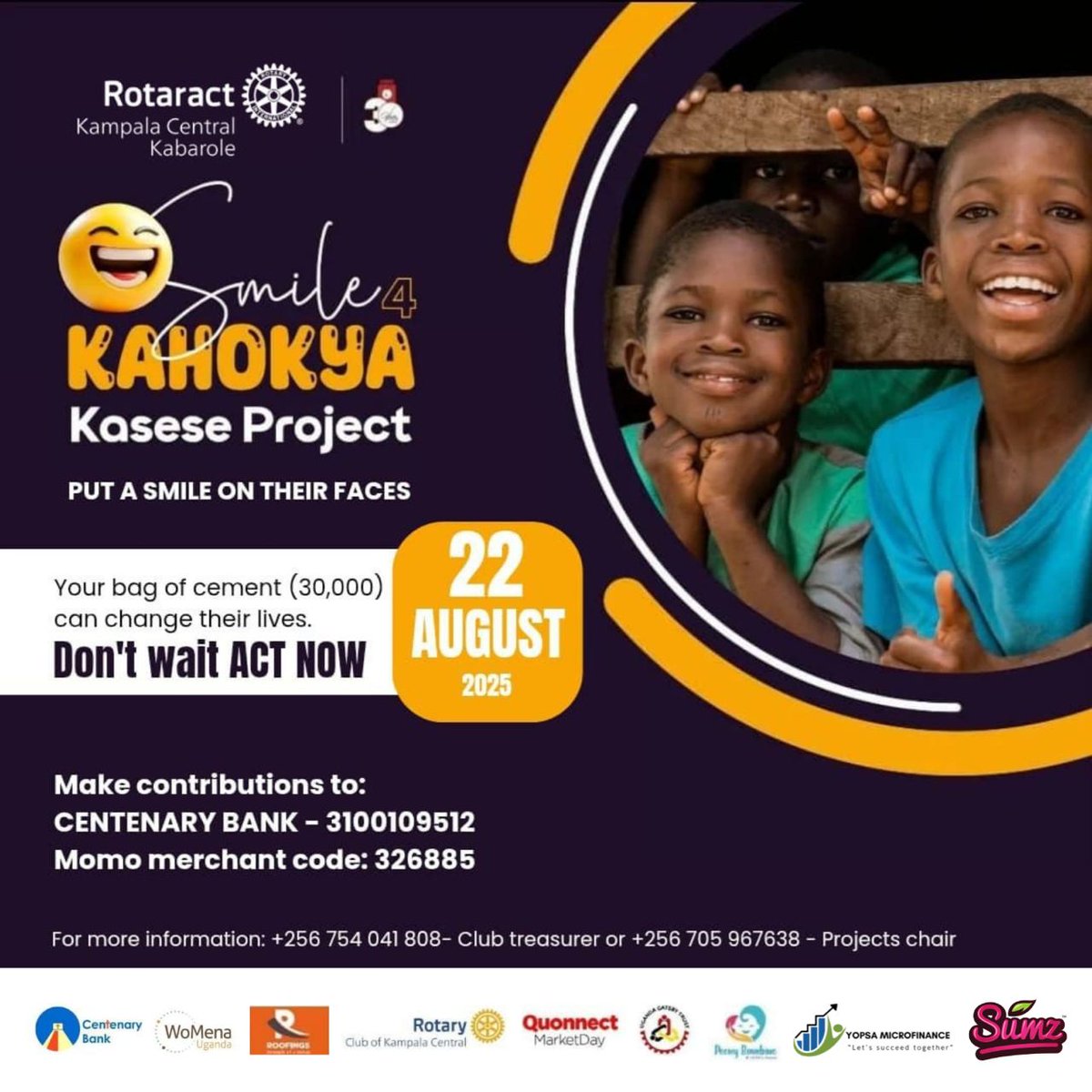 RctKabarole's tweet image. From the visit to @TheAnchors1 by @EmaMuhumuza during the DRR'S visit to the amazing successful joint project at Kahokya primary school in Kasese District with @ROCK_Kampala .
Well done partners in service for serving humanity.
#ItsTimeToJoinRotaract