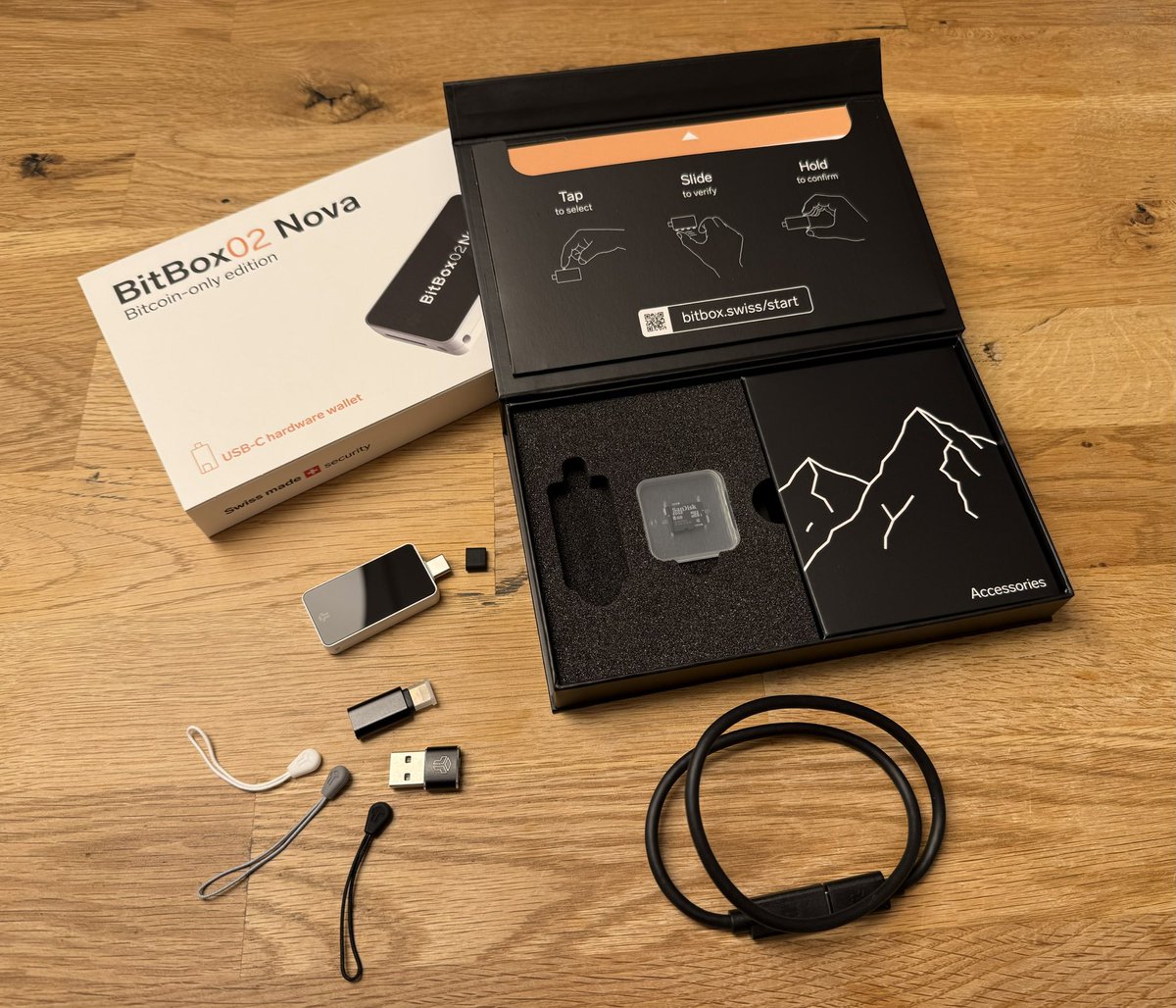 Swiss made
=
Great product
+
Awesome design

🖤

BitBox02 Nova by <a href="/BitBoxSwiss/">BitBox</a>