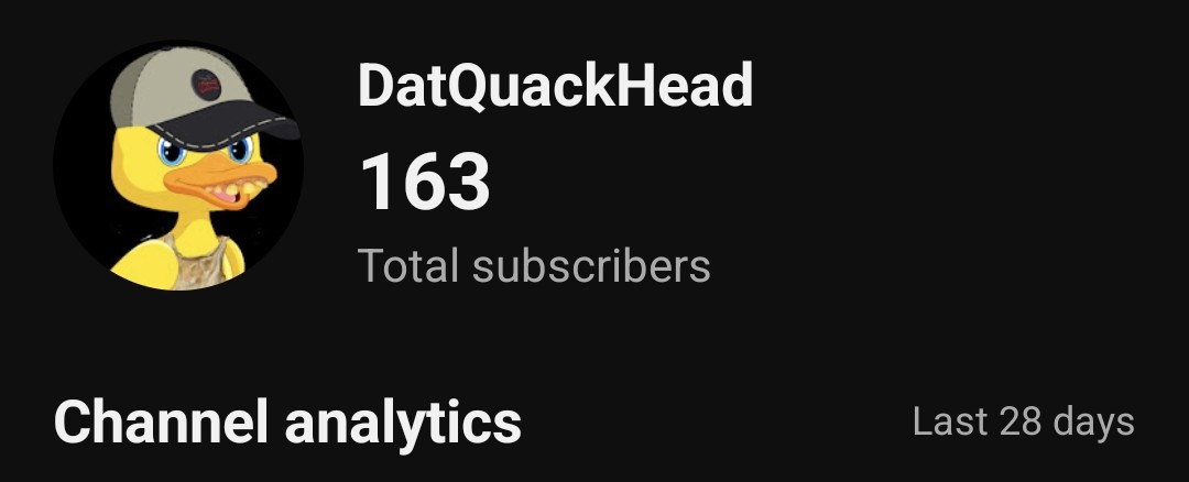 We growing day by day on these platforms 😉 #Welcome2TheQuackHouse #tiktok #twitch #YouTube #smallstreamer #smallstreamershoutout #letsnetwork #gamer #thanksforthesupport