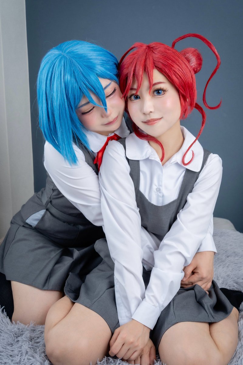 cosplay❤️💚
ラブライブ!スーパースター‼︎
若菜四季＆米女メイ

📷：<a href="/playphoto08/">ぷれふぉと</a> 

#四季メイ真ん中バースデー 
#コスプレ