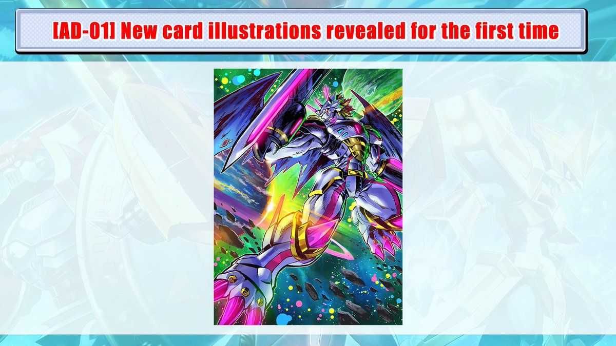 Special Preview] ADVANCED BOOSTER DIGIMON GENERATION [AD-01] In