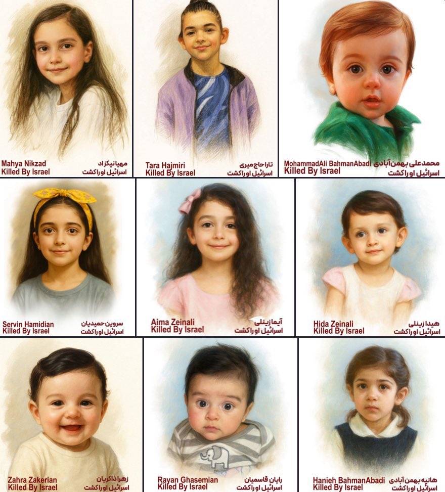 𝓚𝓪𝓶𝓮𝓵𝓲𝓪 (@kamel__la) on Twitter photo <a href="/IsraelPersian/">اسرائیل به فارسی</a> ۲ماه پیش ، موشکهای شلیک شده از رژیم اسراییل توسط تروریستهای اسراییلی تحت حمایت امریکا، به نزدیکی خانه ملت بی گناه ایران اصابت کرد.
چندین کودک وزن در این حمله به قتل رسیدند.
هرگز فراموش نمیکنیم🕯 <a href="/IsraelPersian/">اسرائیل به فارسی</a> ۲ماه پیش ، موشکهای شلیک شده از رژیم اسراییل توسط تروریستهای اسراییلی تحت حمایت امریکا، به نزدیکی خانه ملت بی گناه ایران اصابت کرد.
چندین کودک وزن در این حمله به قتل رسیدند.
هرگز فراموش نمیکنیم🕯