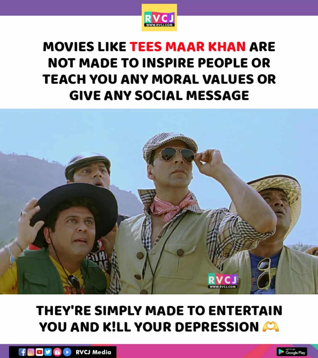 RVCJ Movies (@rvcjmovies) on Twitter photo True ❤️
#teesmaarkhan #AkshayKumar #katrinakaif <a href="/akshaykumar/">Jolly Mishra - Asli Jolly from Kanpur</a> True ❤️
#teesmaarkhan #AkshayKumar #katrinakaif <a href="/akshaykumar/">Jolly Mishra - Asli Jolly from Kanpur</a>