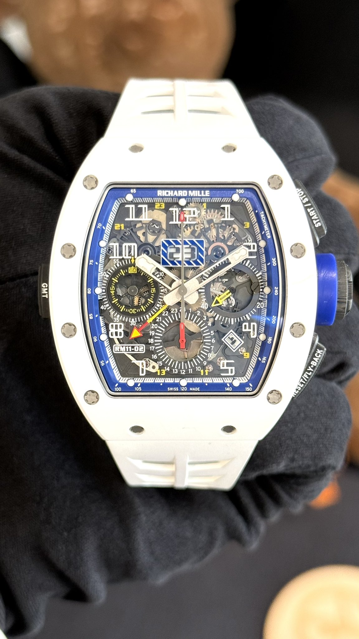 リシャールミル　大判ブランケット BONBON COLLECTION : ウォッチ 自動巻きキャリバー | RICHARD MILLE