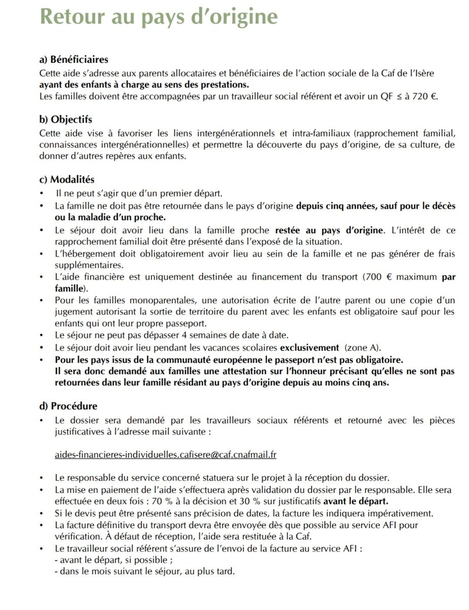 Le saviez-vous ? La CAF donne une aide pour les vacances "Retour au pays d'origine" de 720€ dans le but de "favoriser les liens intergénérationnels et intra-familiaux".

Les vacances au bled financées par <a href="/NicolasQuiPaie/">Nicolas 💸</a>...

➡️ Telegram : t.me/KimJongUnique