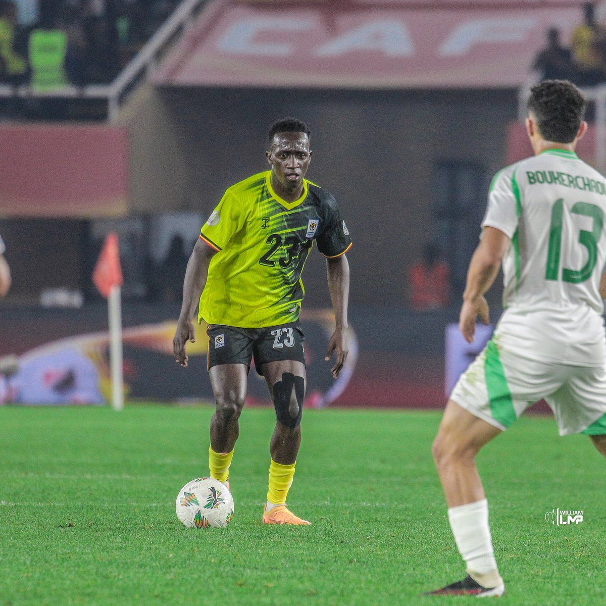 The midfield spectrum Serunjoji jah bless today's game🙏💪👊