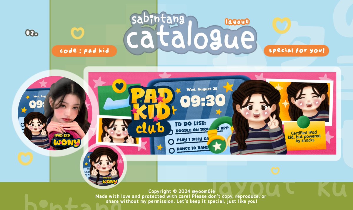 yoom6ie's tweet image. help repost please? terimakasih 🥺💗

hallo gaiss aku mau optip (OPEN TITIPAN) dari katalog layout chibi aku "pad kid" 🍏😋 untuk tnc lengkapnya cek thread dibawah yaa! 

#zonauang #zonajajan