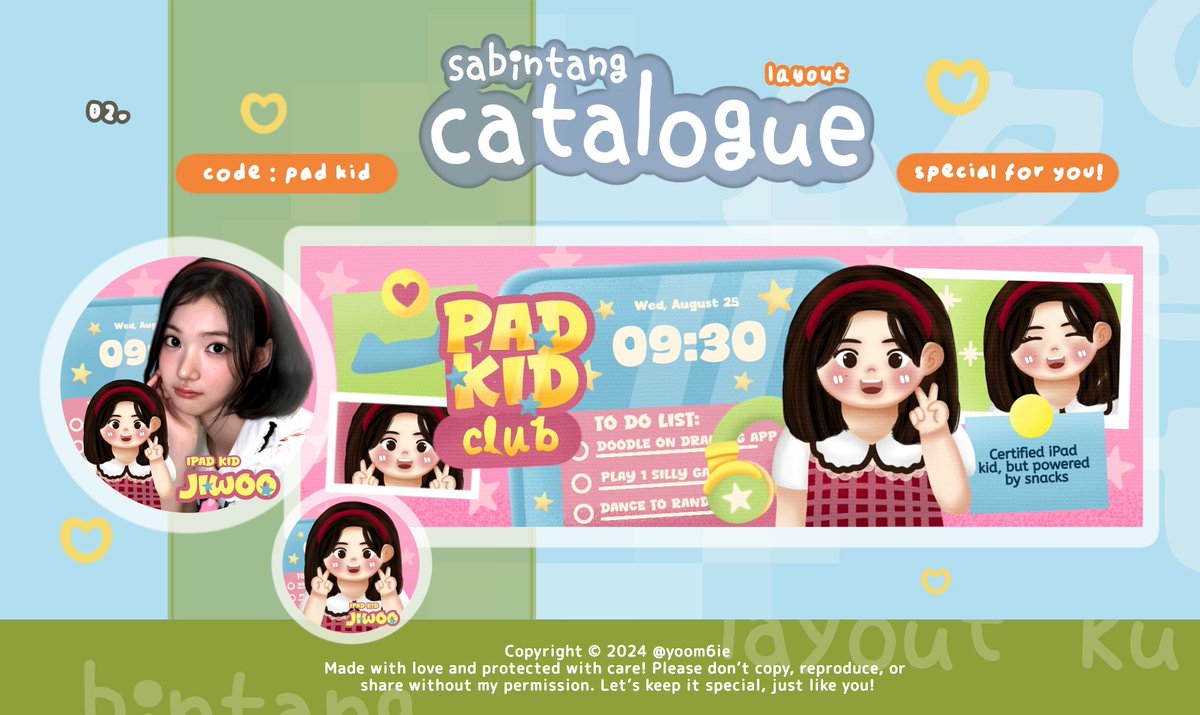 yoom6ie's tweet image. help repost please? terimakasih 🥺💗

hallo gaiss aku mau optip (OPEN TITIPAN) dari katalog layout chibi aku "pad kid" 🍏😋 untuk tnc lengkapnya cek thread dibawah yaa! 

#zonauang #zonajajan