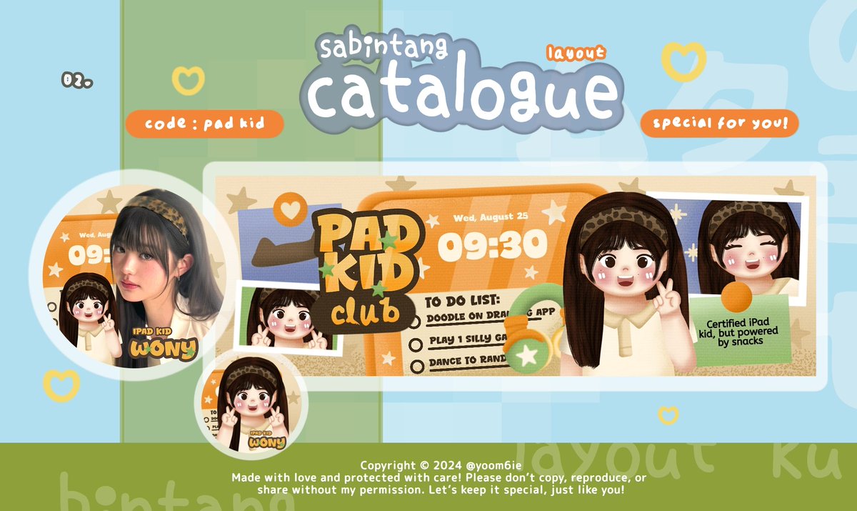 yoom6ie's tweet image. help repost please? terimakasih 🥺💗

hallo gaiss aku mau optip (OPEN TITIPAN) dari katalog layout chibi aku "pad kid" 🍏😋 untuk tnc lengkapnya cek thread dibawah yaa! 

#zonauang #zonajajan