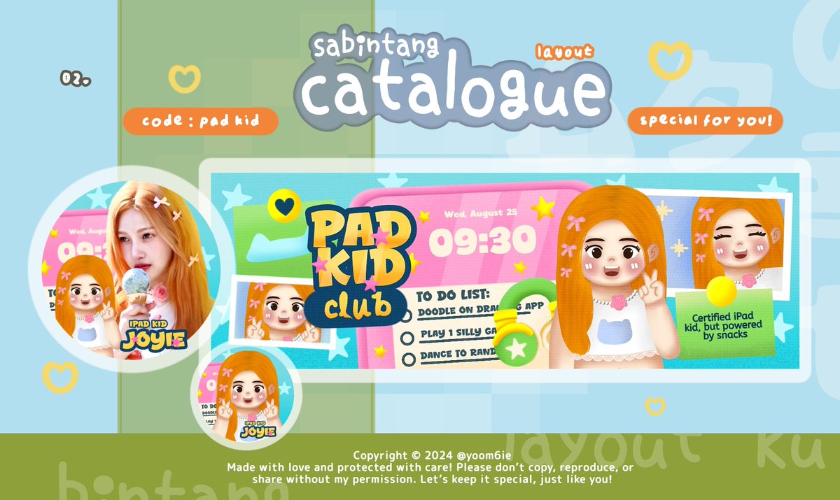 yoom6ie's tweet image. help repost please? terimakasih 🥺💗

hallo gaiss aku mau optip (OPEN TITIPAN) dari katalog layout chibi aku "pad kid" 🍏😋 untuk tnc lengkapnya cek thread dibawah yaa! 

#zonauang #zonajajan