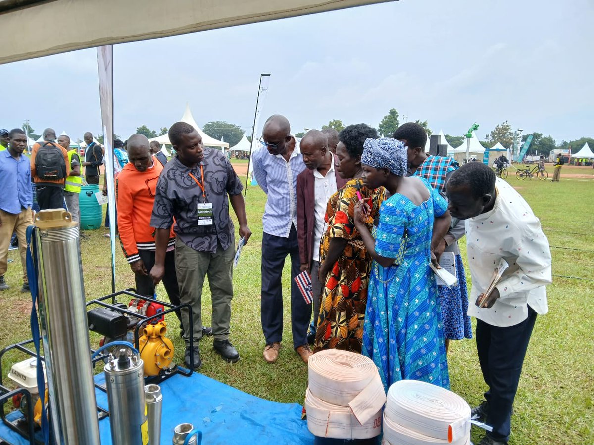 Sprinktech (@sprinktech) on Twitter photo DAY 6 FOR GULU
You had many queries regarding lawn irrigation, farm irrigation, and all our water solutions.
Kindly reach <a href="/sprinktech/">Sprinktech</a>'s stall at The Uganda Agricultural Show at the Gulu University Grounds today.
The show runs from 18th August to 23rd August. And it's the last DAY 6 FOR GULU
You had many queries regarding lawn irrigation, farm irrigation, and all our water solutions.
Kindly reach <a href="/sprinktech/">Sprinktech</a>'s stall at The Uganda Agricultural Show at the Gulu University Grounds today.
The show runs from 18th August to 23rd August. And it's the last
