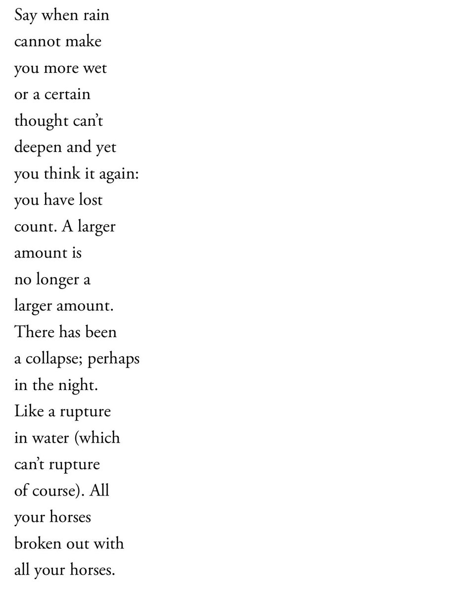 kay ryan, all your horses