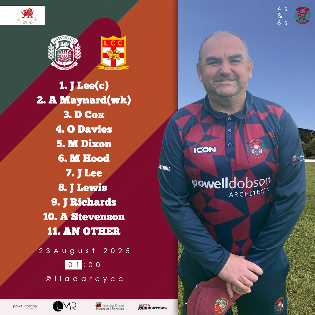 Game Day 

1XI 🆚 Gowerton (H) – final home game of the season, league title on the line 
2XI 🆚 Mumbles (A) – after a thriller in the reverse fixture 
3XI 🆚 Llandarcy (A) – Jordan Richards returns from travels 

Big weekend ahead for the club