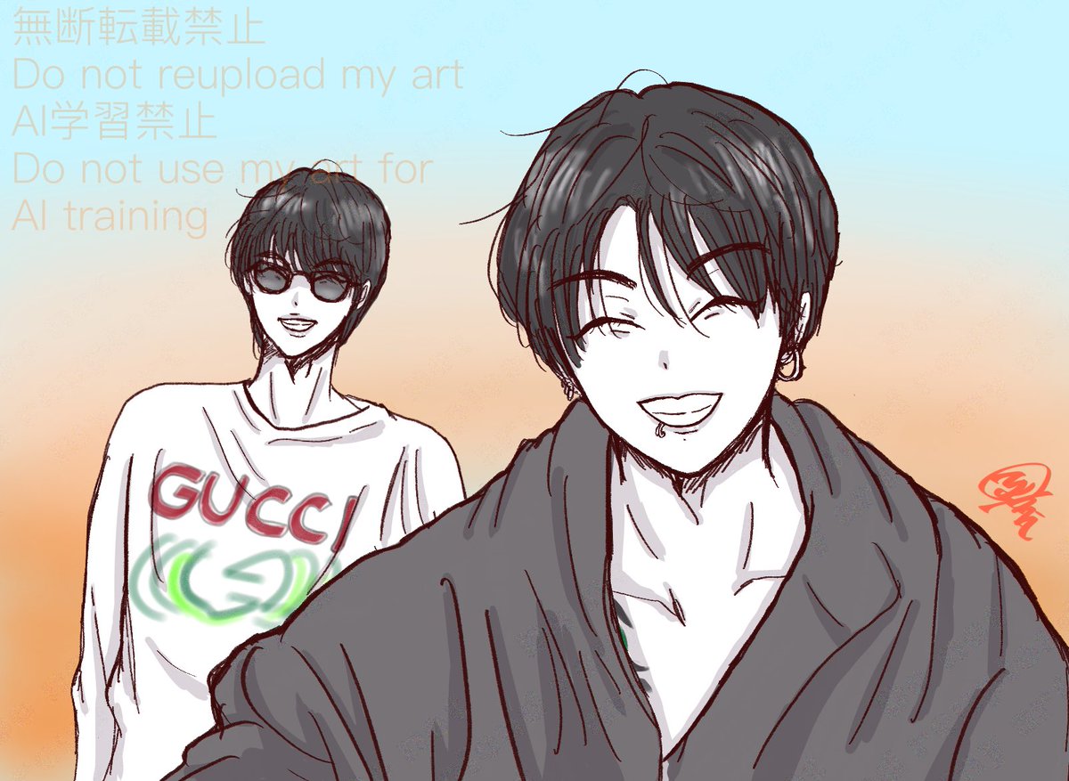 yumiyae8's tweet image. #btsFA #btsfanart #jinkook #jin #jungkook #jinkookfanart
🌅🐹🐰