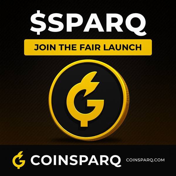 5llllI0's tweet image. 🚀 $SPARQ is here to shake up Solana!
 ⚡ 100% Fair Launch — No Presale
 💎 Built for meme culture, utility &amp;amp; rewards
 🔒 Liquidity locked at launch
Join us on Telegram for launch alerts: t.me/+cC-77MyAkrc0M…
 Visit: coinsparq.com
#SPARQ #Crypto #Solana #FairLaunch