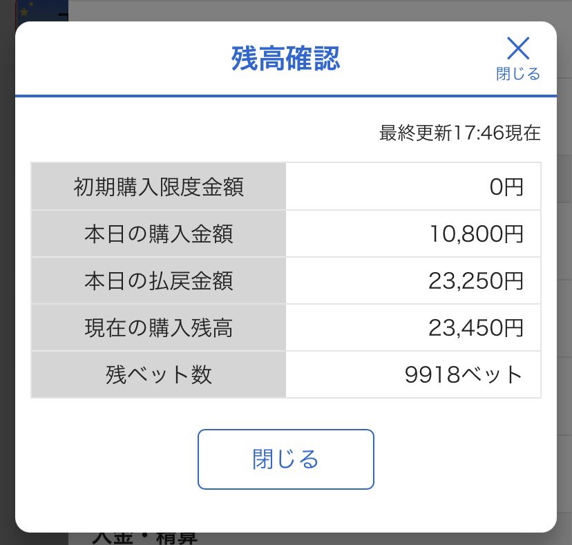 いつもこうなってから調子乗るから負けるんだよ。
全ツッパかましますけどね。