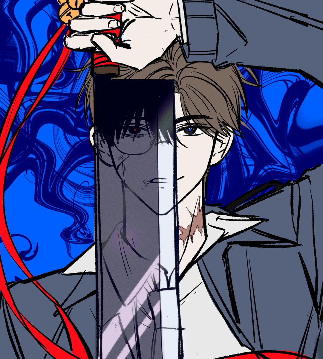 #괴담출근
 최요원이랑 솔음이 눈 반대인 거 너무 좋아