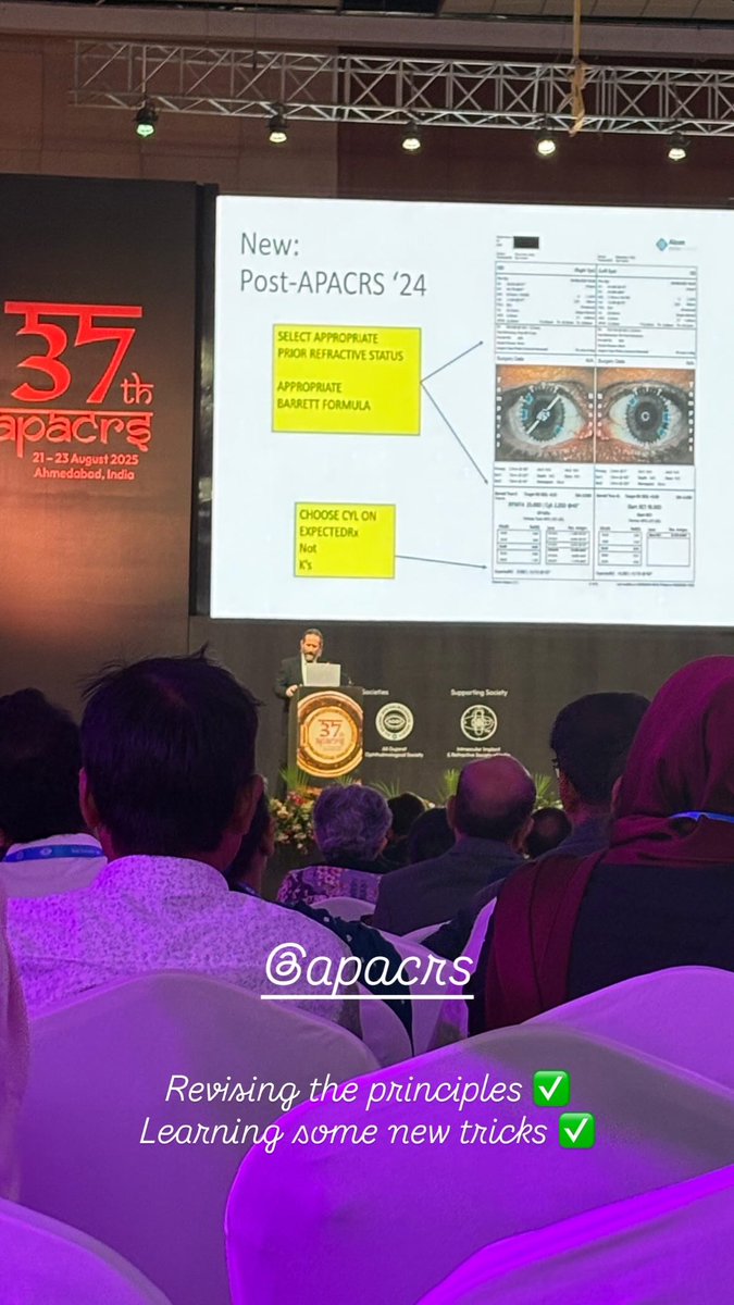 Revising the principles and learning some new tech and tricks at the 37th #apacrs