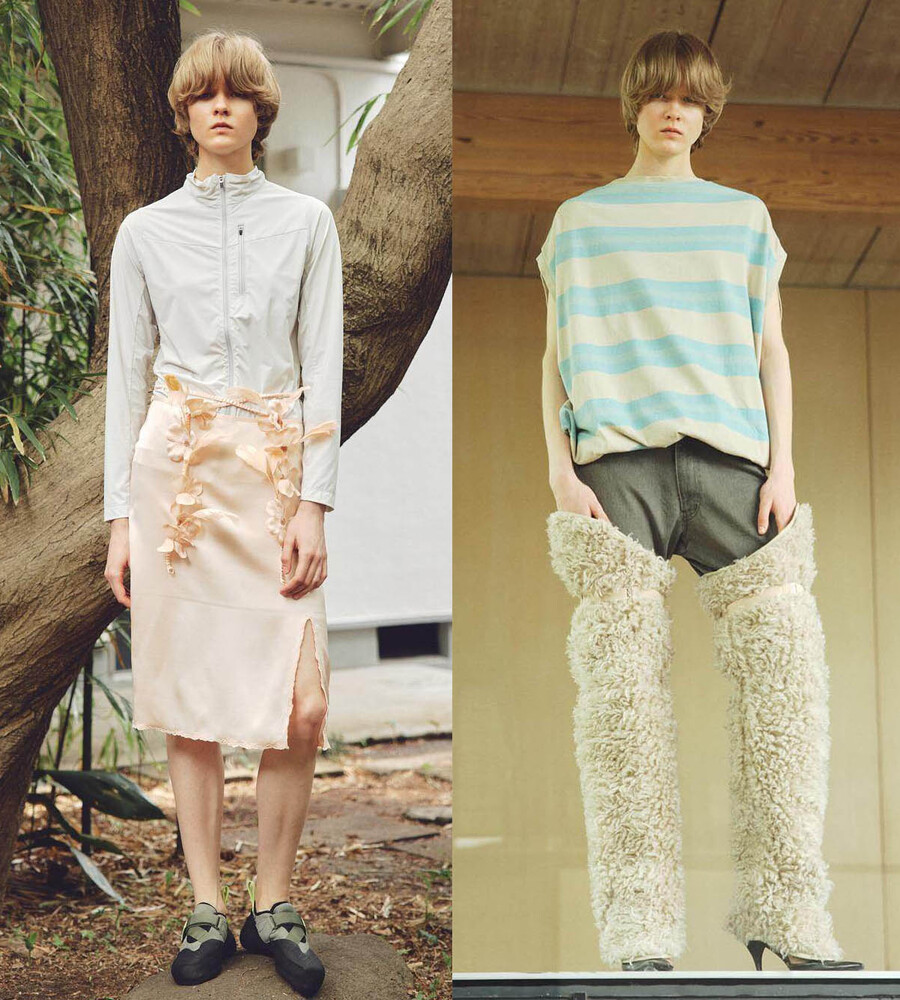 フミカ_ウチダ 2025-26年秋冬コレクション - タイトなラインに浮かぶ身体美 - fashion-press.net/news/135988