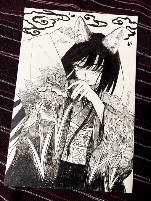 あした #名古屋コミティア に持っていくドローイングです🖋️

 #名古屋コミティア67 