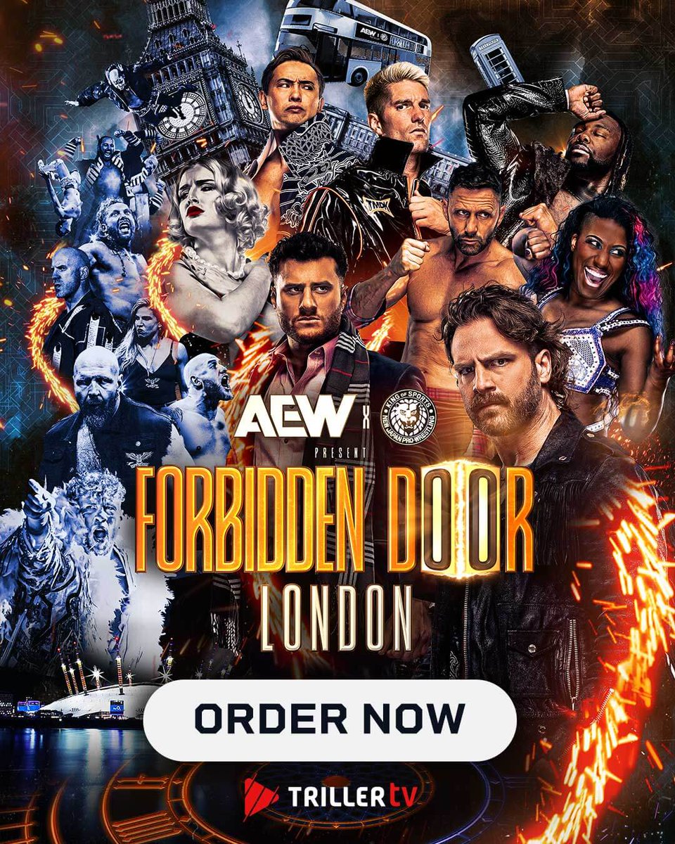 NorbertFeuillan's tweet image. 🎁 Grâce à #TrillerTV je vous offre un code pour regarder #AEW #ForbiddenDoor LIVE dimanche à 19h00 !
Pour participer au #concours :
❤️ RT + like ce post
✅ Follow @NorbertFeuillan et @Triller_TV
💬 Répondez avec le combat que vous attendez le plus de ce grand PPV !
Le tirage…