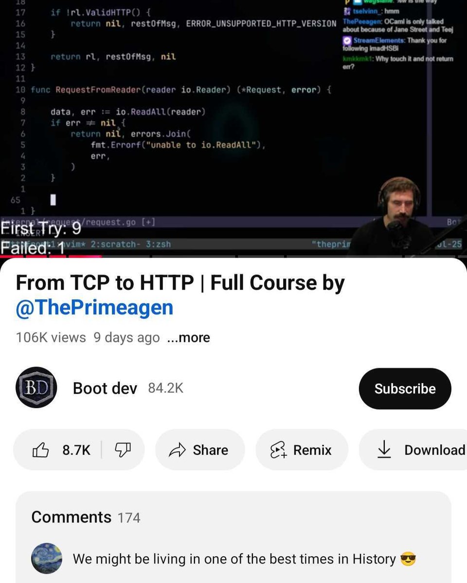 aaditsh's tweet image. This guy literally dropped a 5-hour masterclass on how the internet actually works