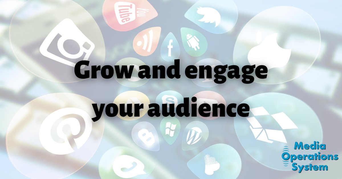 MediaOpsSystem's tweet image. 💡 Integrate your social media channels with the #MediaOperationsSystem to automate and combine your content to help grow your audience and allow you to interact with them.

#LocalRadio #HospitalRadio #CommunityRadio #StudentRadio #MakingRadioEasy

https://www.mediaops.c...