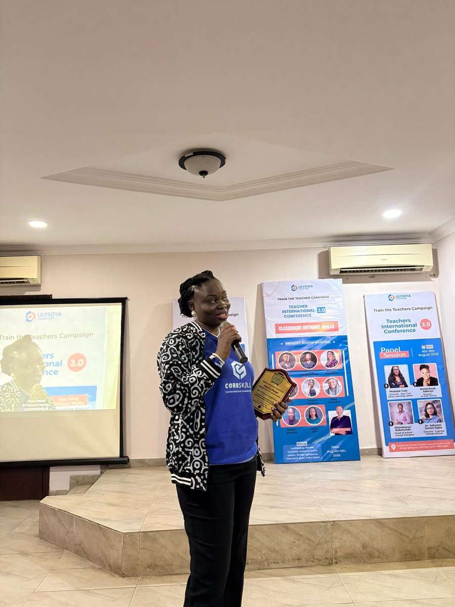 Ibenegbu_Chisom's tweet photo. These awards aren’t just about plaques or certificates — they are stories of passion, dedication, and the commitment of teachers who are shaping the future.

We celebrate you all once again, and we look forward to TIC 4.0! 
#Tic4.0 #Teachersconference #lilysoyachildcare https://t.co/QFEJ6P8xIV