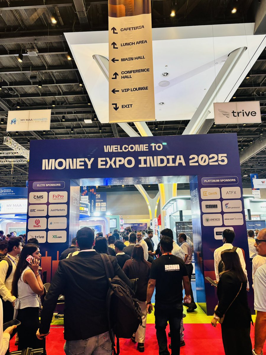 macro_gm's tweet photo. Hello, India! We've brought the world's financial markets to you. Macro Markets Global is thrilled to be an exhibitor at Money Expo India 2025. Visit our booth no. 61 to discover how you can access and trade on global financial markets. Let's talk trading! #MoneyExpoIndia https://t.co/HTP7YGm2BR