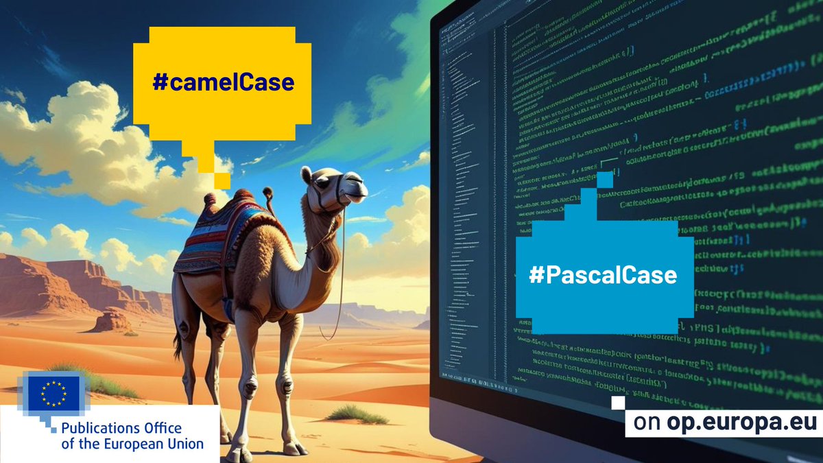EUPublications's tweet image. Are you using hashtags # on social media too? 

They must be readable for screen readers and thus for people with visual impairments. 

Use #camelCase or #PascalCase in compounds! 

Learn more about #AccessiblePublishing: europa.eu/!7b7tbw 👀

#HashtagDay