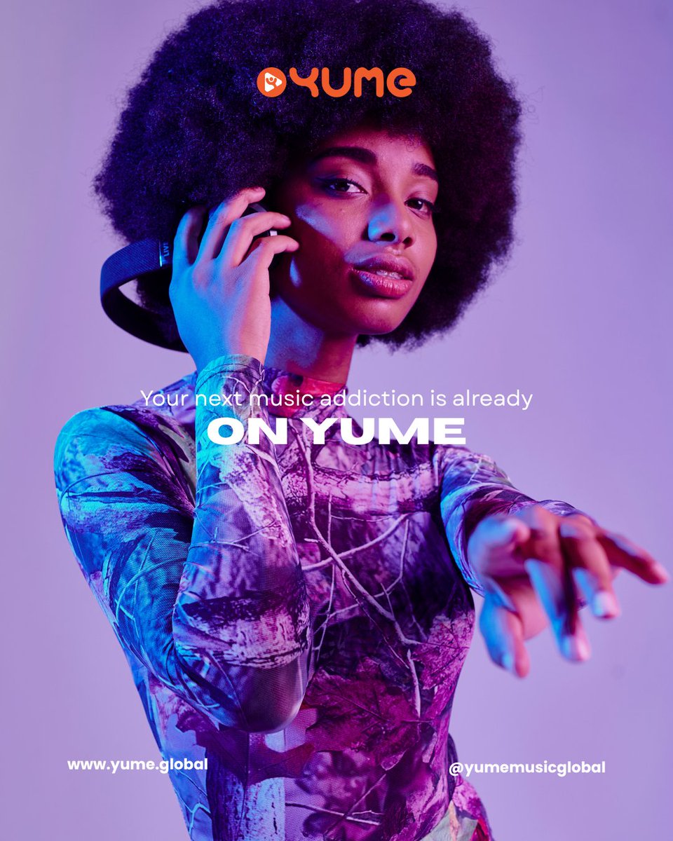 yumemusicglobal's tweet image. Discover it. Play it. Obsess over it.

YUME is where the next big track lives.
Don’t just stream — experience what’s next.

Download the YUME app now.

#YumeMusicGlobal #StreamAndEarn #NewMusic #MusicLovers #NowPlaying