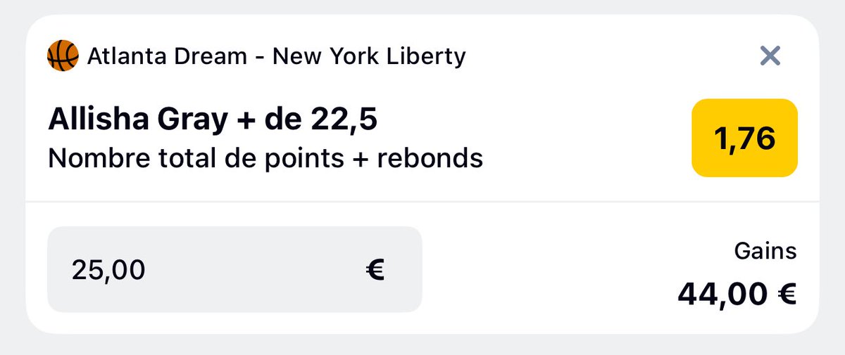JPronos23's tweet photo. #MONTANTE - 1er vol ✈️ 🇺🇸 

💰 MISE : 25€ —> 44€ ?
🎯 OBJECTIF : 25€ —> 250€ !

RT + ❤️ SI TU FOLLOW ! https://t.co/uICoW6wieS