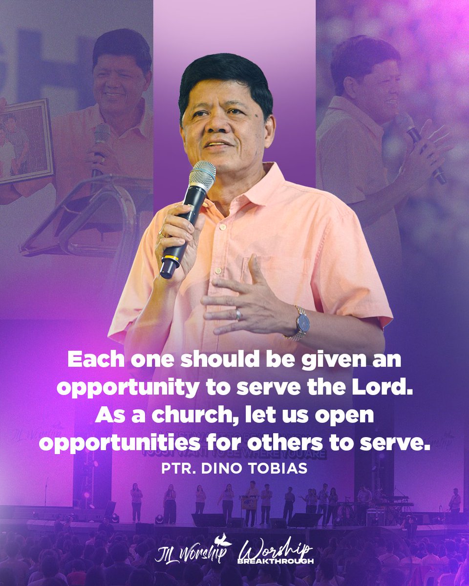 JILWorldwide's tweet photo. In Session 2, Ptr. Dino Tobias, one of JILCW’s pioneer ministers, shared this timeless truth: Anointed ministry flows not from talent or position, but from a heart of humility—fully surrendered and obedient to God and His Word. #JILWorshipBreakthrough https://t.co/9bzdx9GuFI