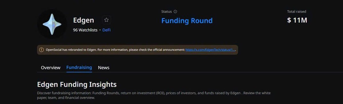 Airdrop Edgen – The AI Copilot for Crypto &amp; Stock Traders.

🔹 Platform:
<a href="/EdgenTech/">Edgen</a>  fuses on-chain data, social sentiment, technical signals &amp; news into actionable insights. Features include AI Copilot, price prediction, pivot alerts, project comparison, and Aura Farming – earn