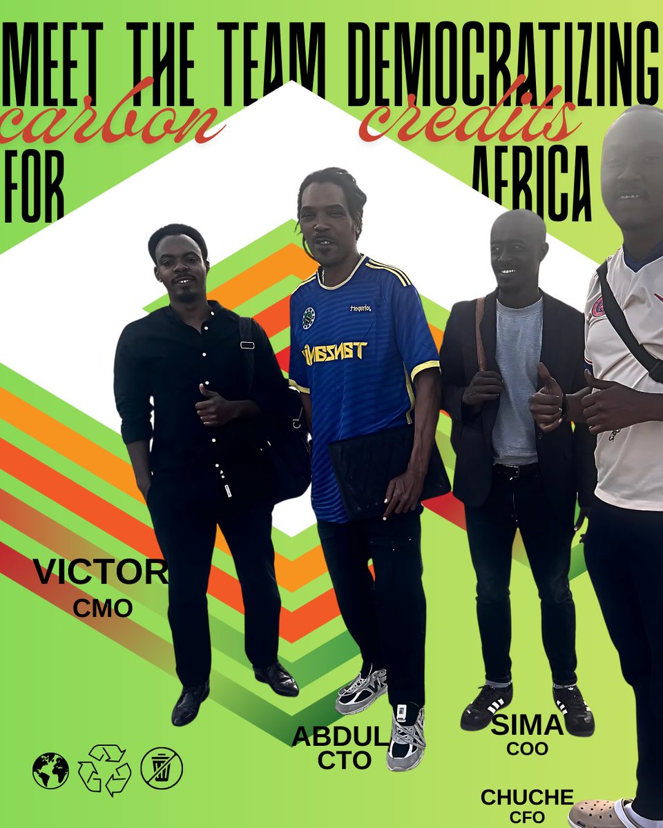 Chatafisha's tweet photo. 🌍 Meet the founders behind Chatafisha – building Africa’s first hybrid blockchain waste &amp; carbon platform.
Passion. Purpose. Impact.
#ClimateTech #CarbonCredits #XRP #XRPArmy https://t.co/SFCjyn2JTZ