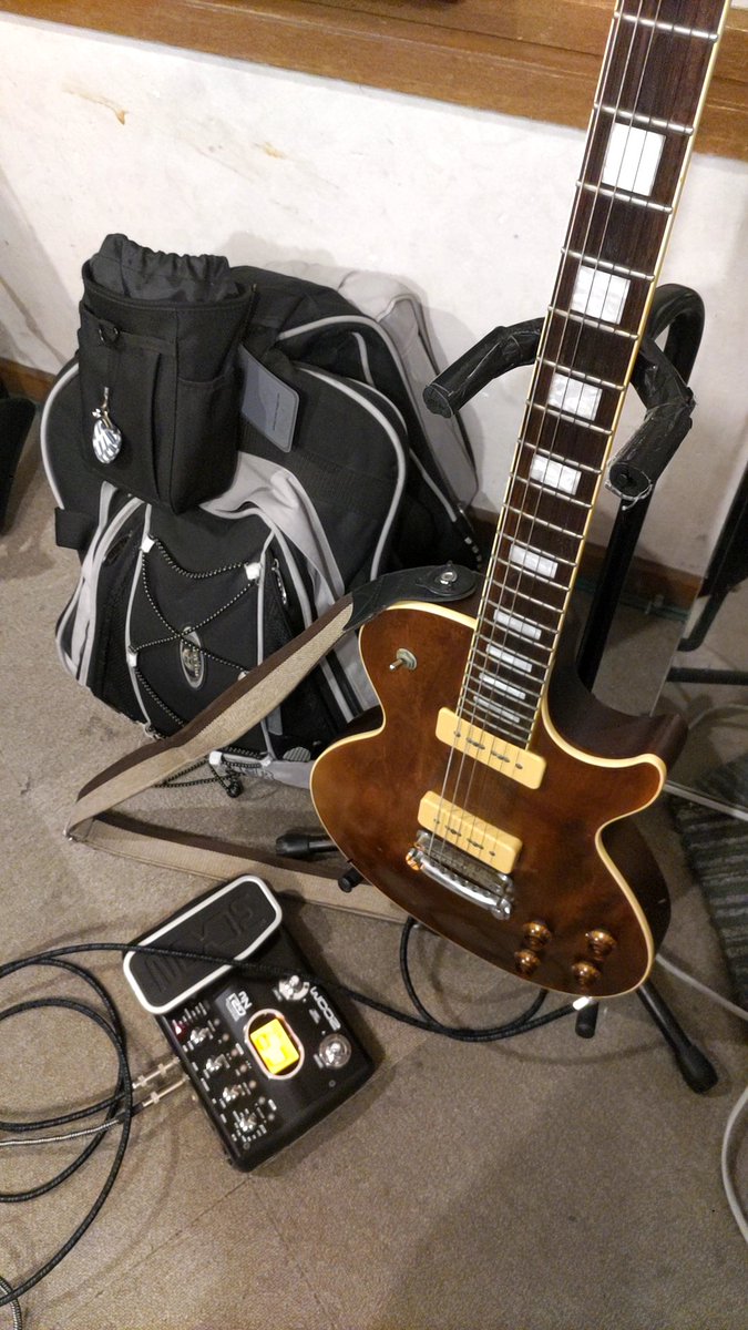 久々にスタジオ練
終わったらビール