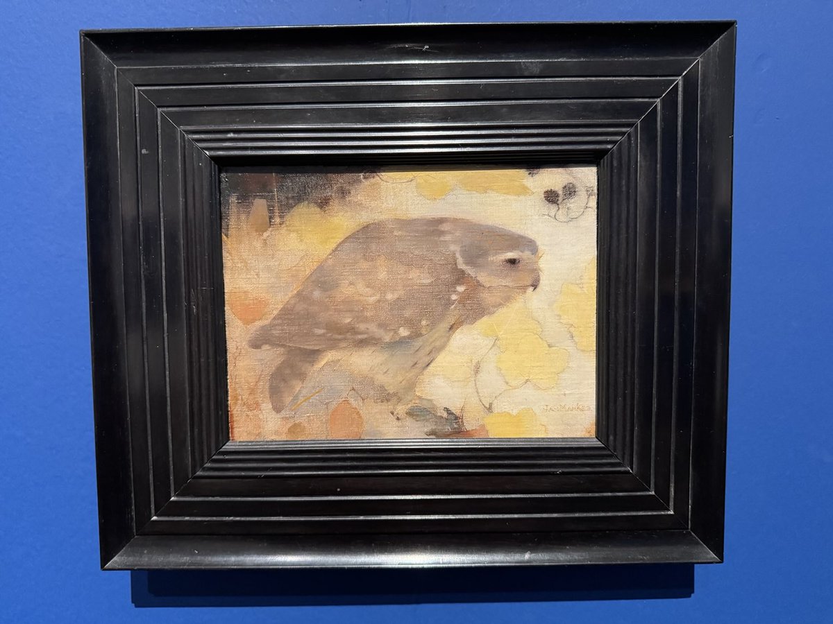 RuudvdVelden010's tweet photo. Jan Mankes (1889-1920) en zijn vogels. #bezield #museumarnhem https://t.co/fFUARUGXaH