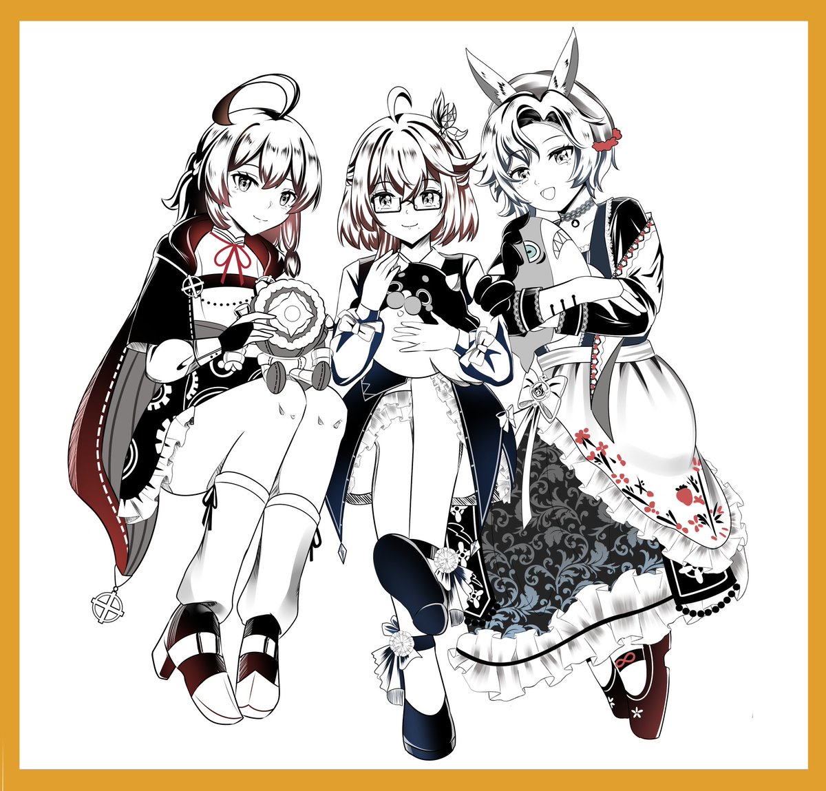 leclaireclair's tweet image. "Plushies playdate with friends was so much fun! I'm so happy that Dudung get to know my friends along with the other plushies.... more friends the merrier! Dudung approved"

©: Bella